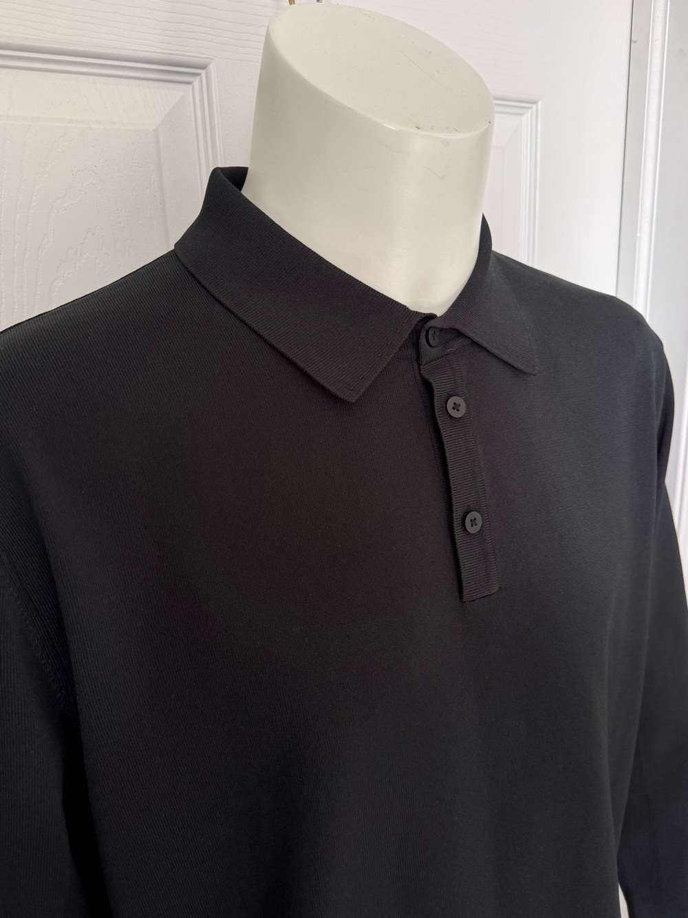 Mens Lululemon Air Knit Long Sleeve Polo Shirt Size XL Brand New Without Tags